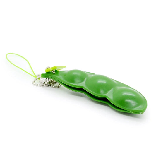 Squishy porte clef edamame 100% mignon