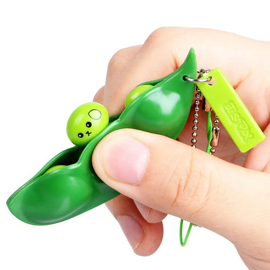 Squishy porte clef edamame 100% mignon